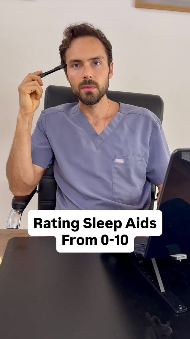 Rating common sleep aids on a scale of nought to ten.
